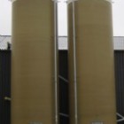 Polyester vlakbodem silo