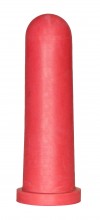 Drinkspeen rood 100mm conisch met X-gat