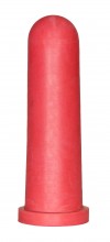Drinkspeen rood 100mm conisch met X-gat Drinkspeen rood 100mm conisch met X-gat