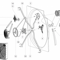 Onderdelen Ventilatoren